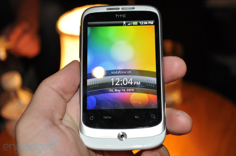 htc wildfire white. HTC Wildfire « The Cell Phone